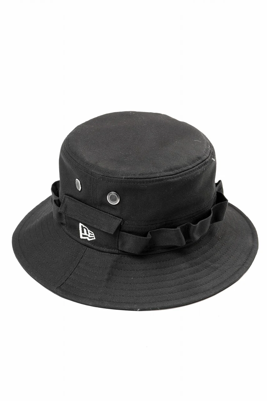 Y's x New Era® ADVENTURE LOGO HAT (BLACK) - Image 4