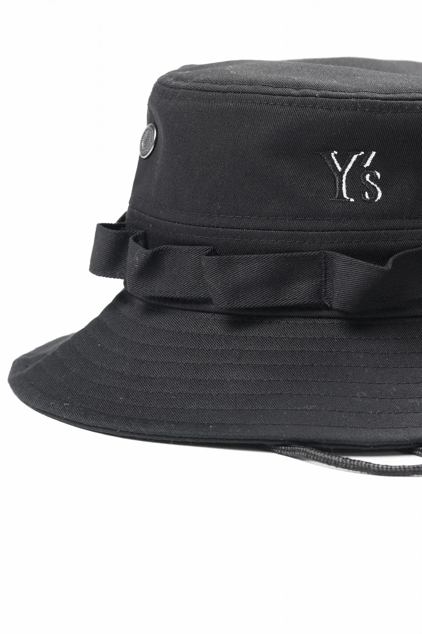 Y's x New Era® ADVENTURE LOGO HAT (BLACK) - Image 8
