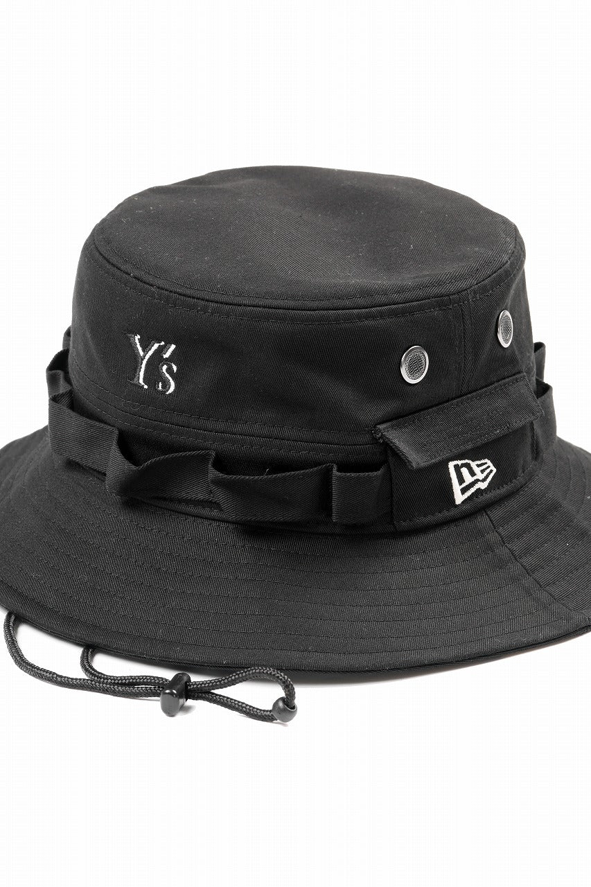 Y's x New Era® ADVENTURE LOGO HAT (BLACK) - Image 9
