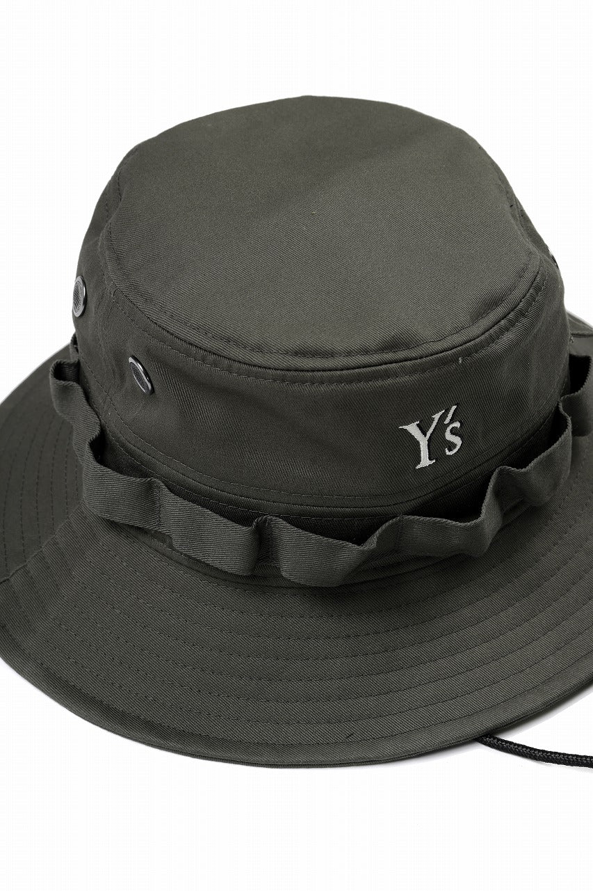 Y's x New Era® ADVENTURE LOGO HAT (KHAKI) - Image 12