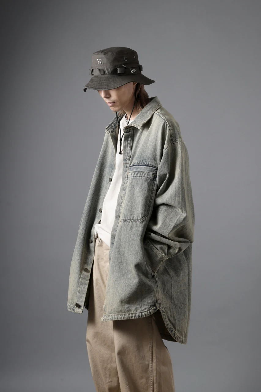 Y's x New Era® ADVENTURE LOGO HAT (KHAKI) - Image 14
