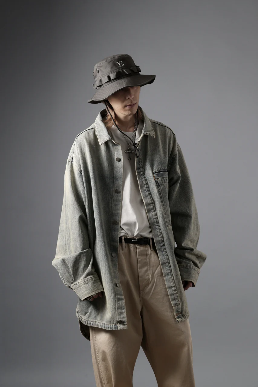 Y's x New Era® ADVENTURE LOGO HAT (KHAKI) - Image 16