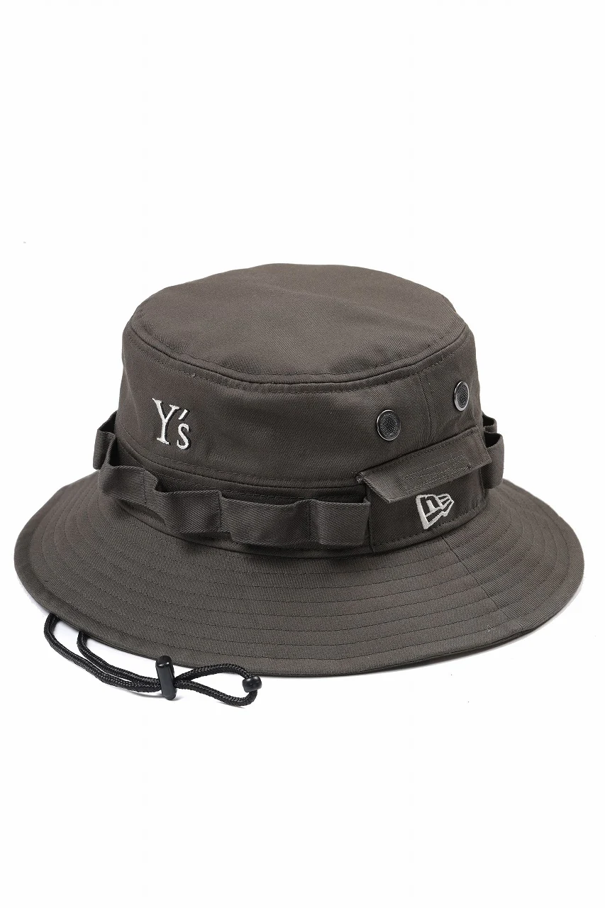 Y's x New Era® ADVENTURE LOGO HAT (KHAKI) - Image 4