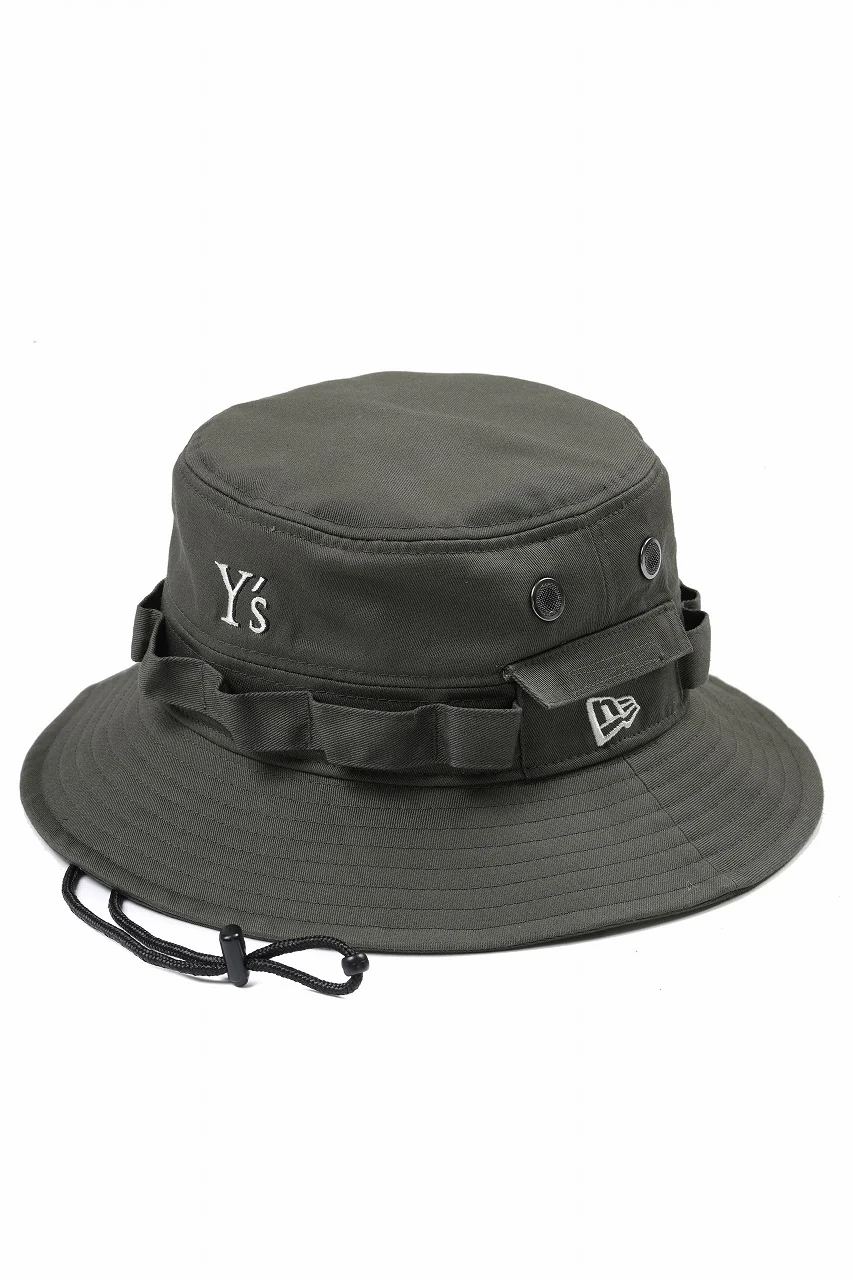 Y's x New Era® ADVENTURE LOGO HAT (KHAKI) - Image 5