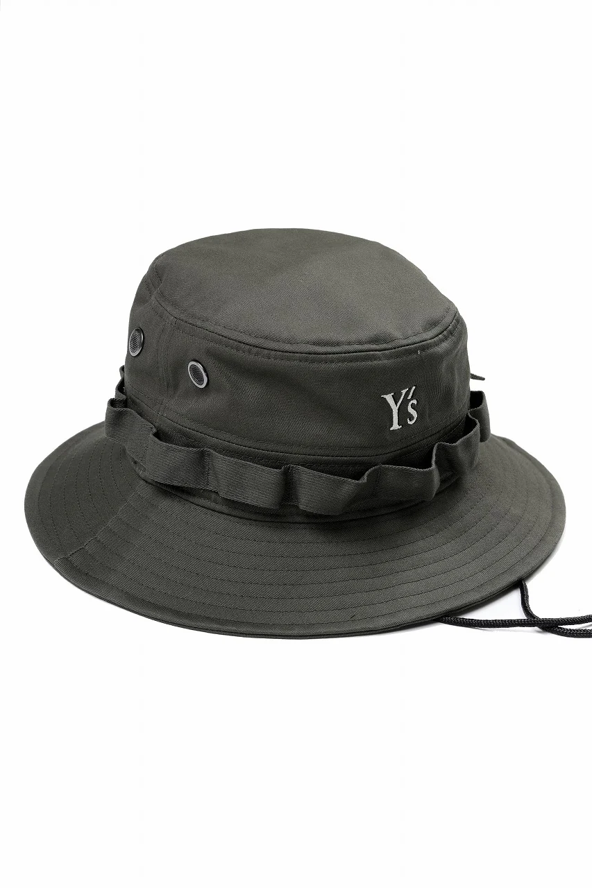 Y's x New Era® ADVENTURE LOGO HAT (KHAKI) - Image 8