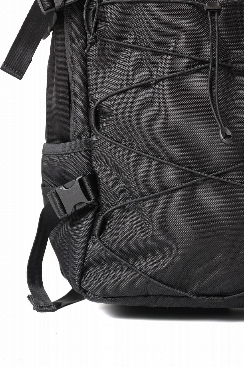 Y's x New Era® BUNGEE CORD LOGO BACKPACK (BLACK) - Image 10