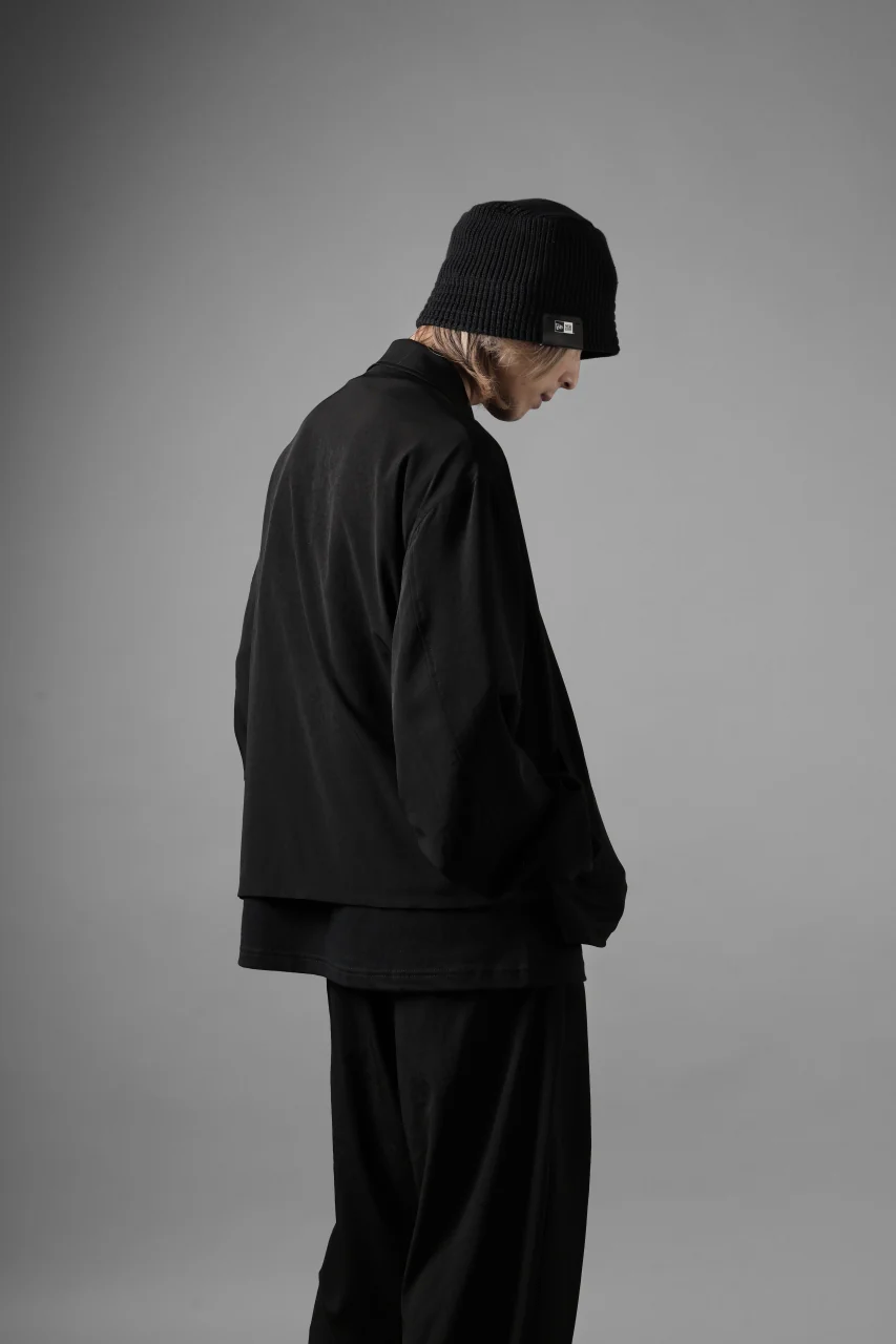 Y's x New Era® KNIT BUCKET OUTLINE HAT (BLACK) - Image 17