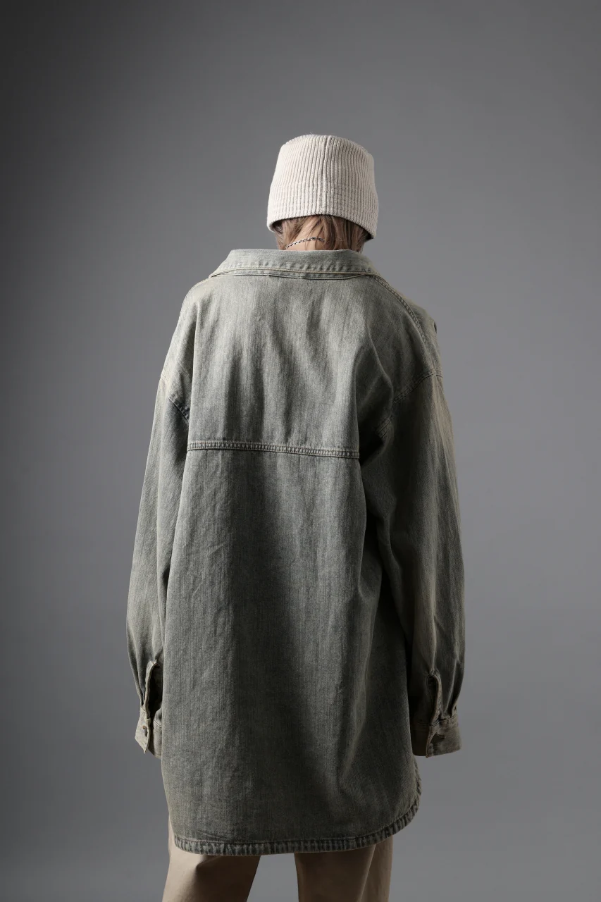 Y's x New Era® KNIT BUCKET OUTLINE HAT (OFF WHITE) - Image 17