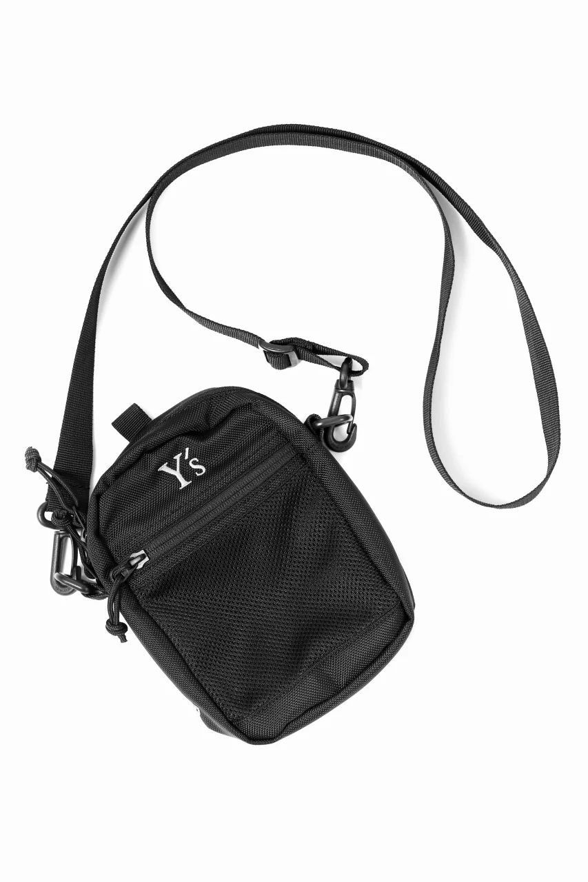 Y's x New Era SHOULDER POUCH (BLACK)