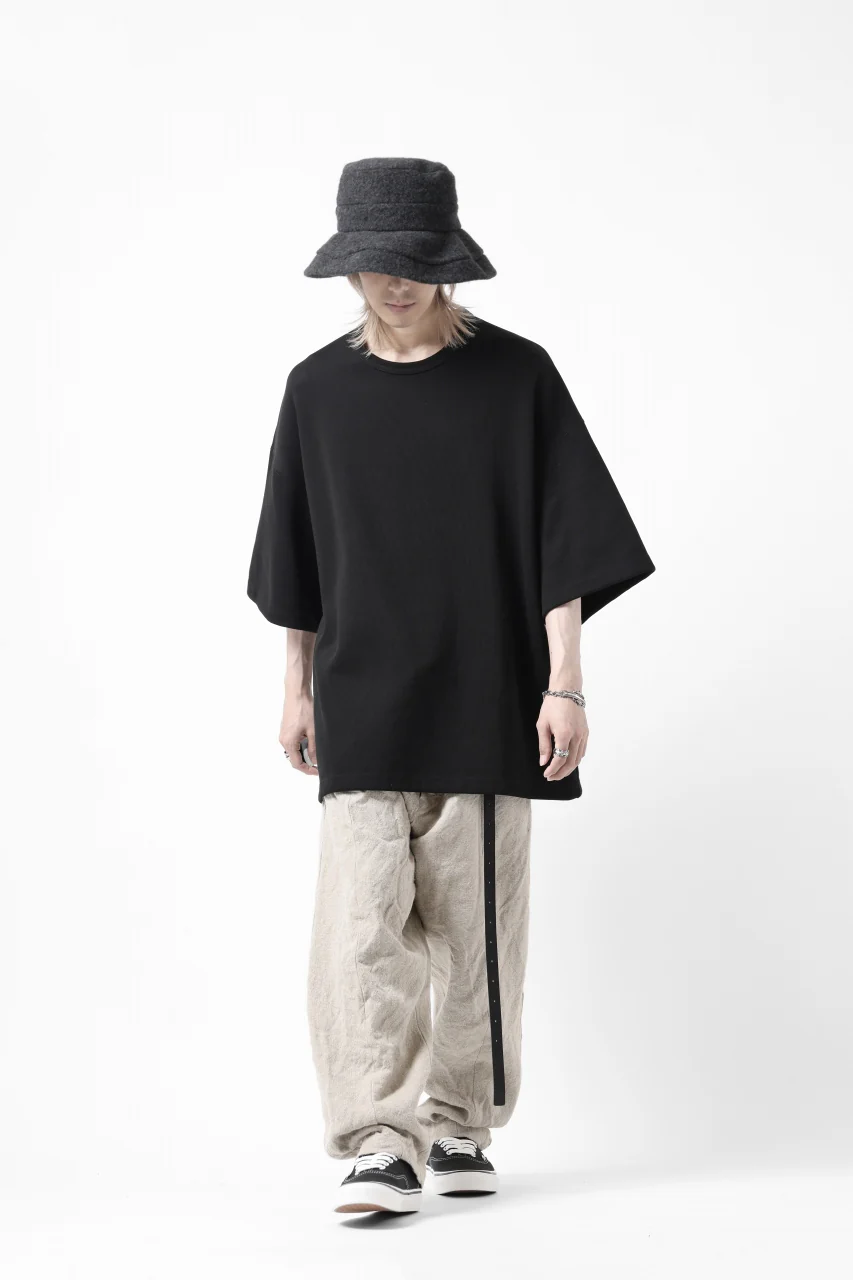 YUTA MATSUOKA wide taperd pants / no.8 linen canvas (ecru) - Image 20