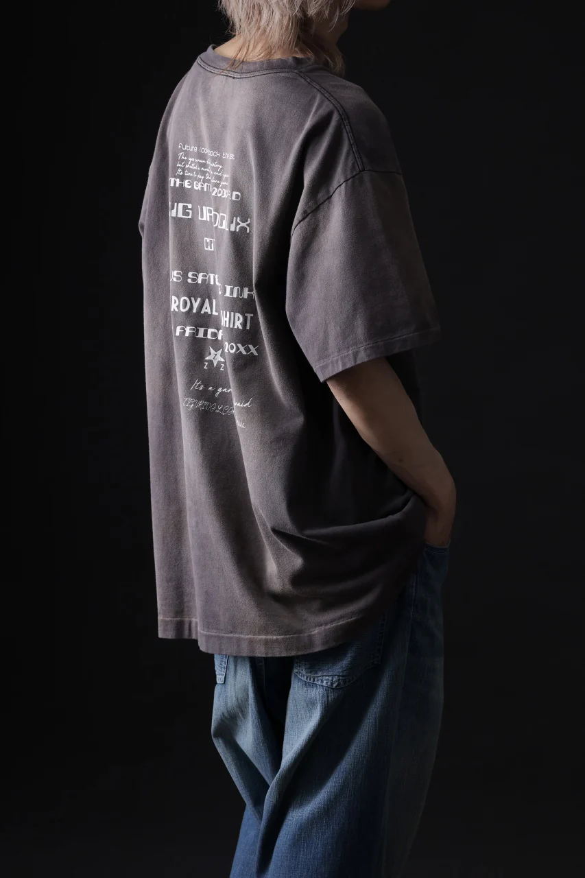 ZIG UR IDOL FADED & CRACKED SS TOPS - 666 (VINTAGE GREY) - Image 19