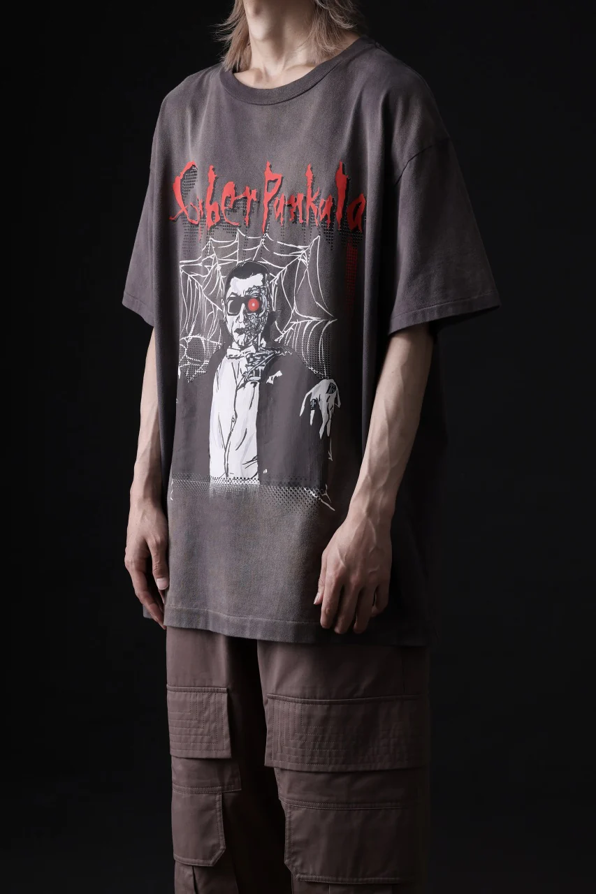 ZIG UR IDOL FADED & CRACKED SS TOPS - Cyber Punkula (VINTAGE GREY) - Image 15