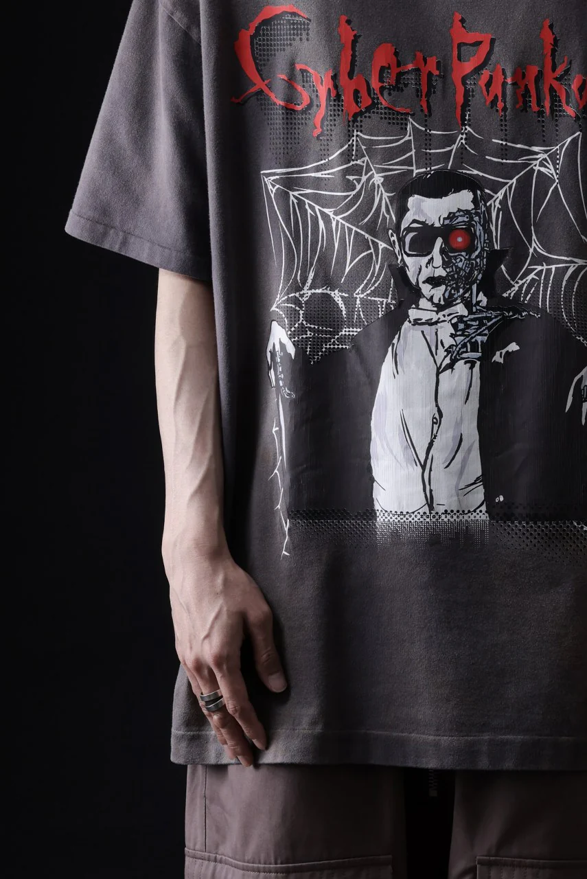 ZIG UR IDOL FADED & CRACKED SS TOPS - Cyber Punkula (VINTAGE GREY) - Image 20