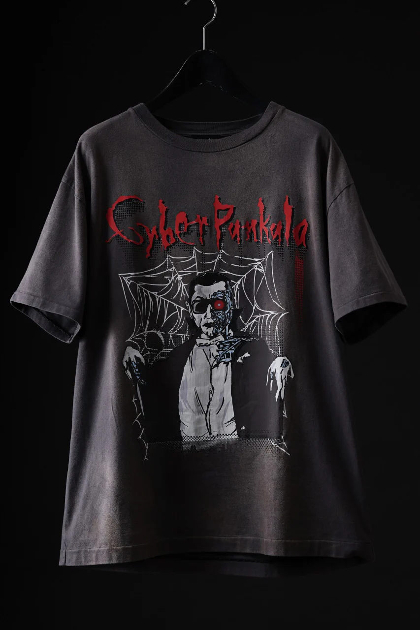 ZIG UR IDOL FADED & CRACKED SS TOPS - Cyber Punkula (VINTAGE GREY) - Image 9